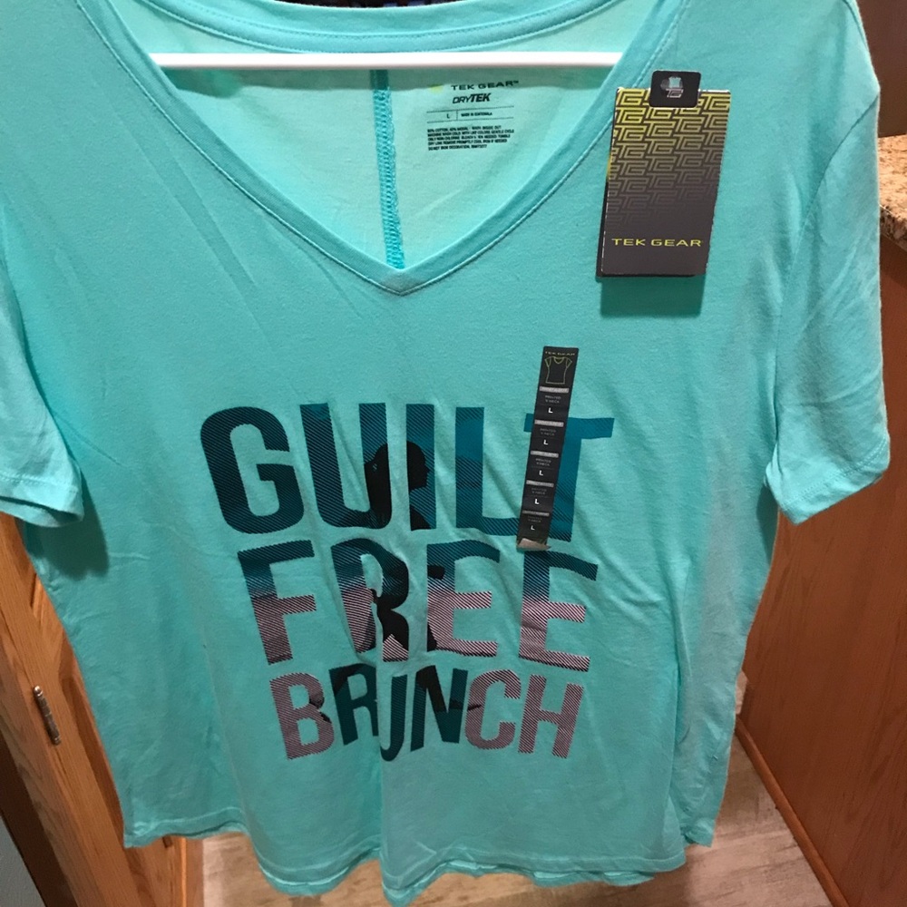 Tex gear green top